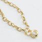 Pearl architectural pendant necklace