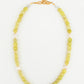 Jane Necklace in lime Jade